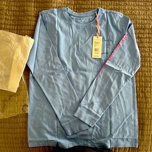 New with Tags! Vineyard Vines Girls Long Sleeve Shirt Size 16